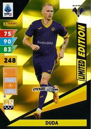 Sticker Duda - Calciatori 2024-2025. Adrenalyn XL
 n. LE-DU - Panini