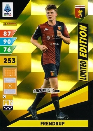 Cromo Frendrup - Calciatori 2024-2025. Adrenalyn XL
 n. LE-FR - Panini