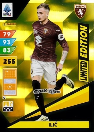 Sticker Ilic - Calciatori 2024-2025. Adrenalyn XL
 n. LE-IL - Panini
