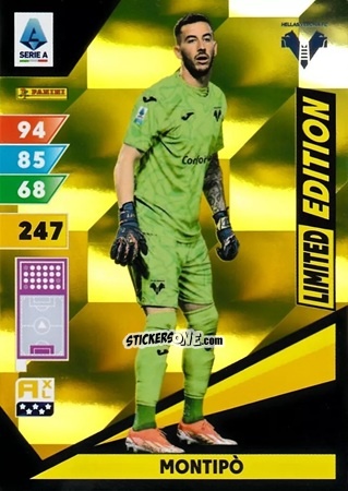 Sticker Lorenzo Montipò - Calciatori 2024-2025. Adrenalyn XL
 n. LE-LM - Panini