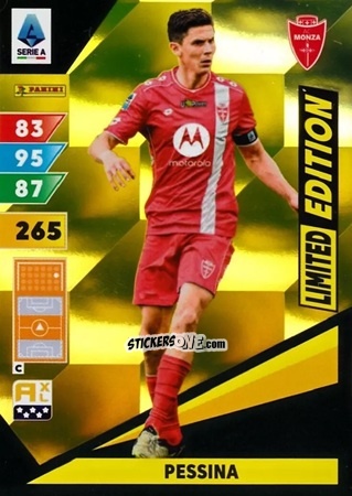 Sticker Pessina - Calciatori 2024-2025. Adrenalyn XL
 n. LE-PE - Panini