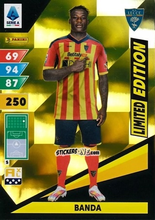 Cromo Banda - Calciatori 2024-2025. Adrenalyn XL
 n. LE-BA - Panini