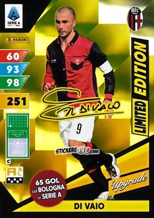 Sticker Marco Di Vaio - Calciatori 2024-2025. Adrenalyn XL
 n. LEU-DVs - Panini
