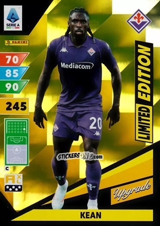 Figurina Moise Kean - Calciatori 2024-2025. Adrenalyn XL
 n. LEU-KE - Panini