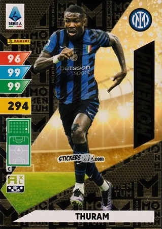 Figurina Thuram - Calciatori 2024-2025. Adrenalyn XL
 n. M1 - Panini