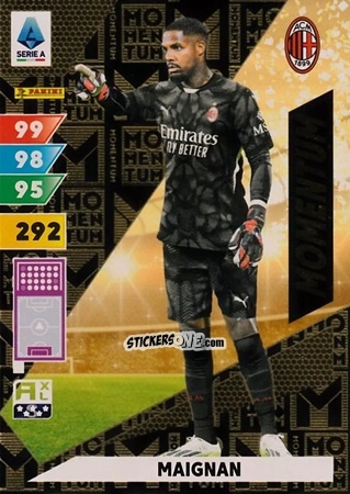 Figurina Maignan - Calciatori 2024-2025. Adrenalyn XL
 n. M4 - Panini