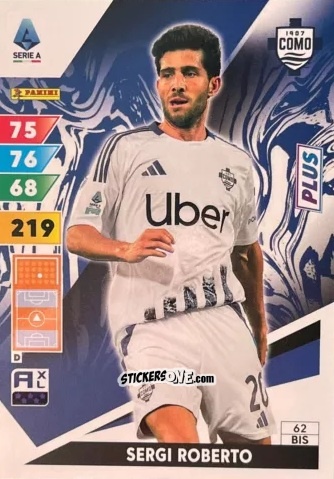 Sticker Sergi Roberto - Calciatori 2024-2025. Adrenalyn XL
 n. 62bis - Panini