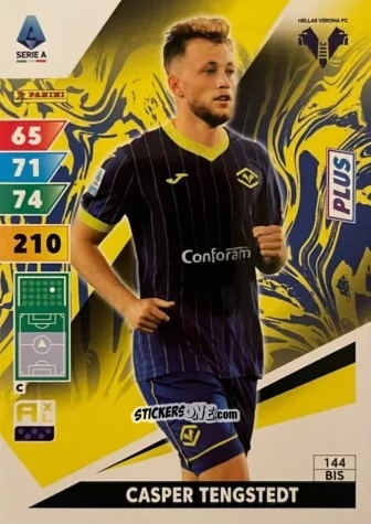 Sticker Casper Tengstedt - Calciatori 2024-2025. Adrenalyn XL
 n. 144bis - Panini