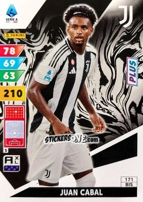 Sticker Juan Cabal - Calciatori 2024-2025. Adrenalyn XL
 n. 171bis - Panini