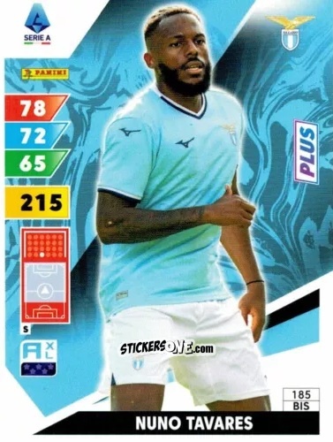 Sticker Nuno Tavares - Calciatori 2024-2025. Adrenalyn XL
 n. 185-bis - Panini