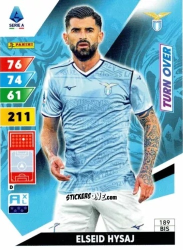 Cromo Elseid Hysaj - Calciatori 2024-2025. Adrenalyn XL
 n. 189bis - Panini