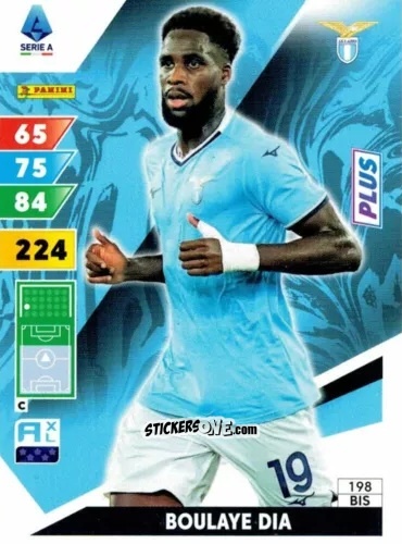 Cromo Boulaye Dia - Calciatori 2024-2025. Adrenalyn XL
 n. 198bis - Panini