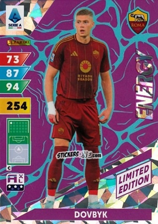 Figurina Artem Dovbyk - Calciatori 2024-2025. Adrenalyn XL
 n. LEE-AD - Panini