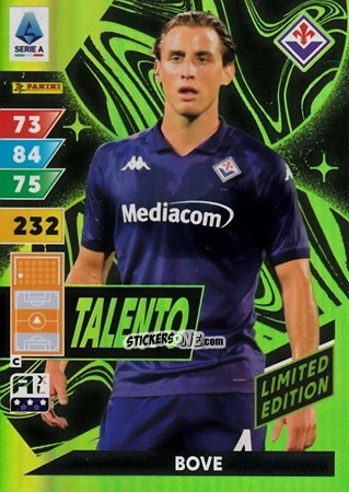 Cromo Edoardo Bove - Calciatori 2024-2025. Adrenalyn XL
 n. LET-EB - Panini