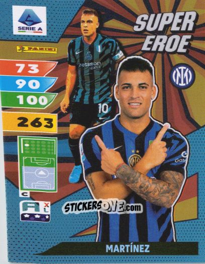 Figurina Lautaro Martínez - Calciatori 2024-2025. Adrenalyn XL
 n. SE2 - Panini