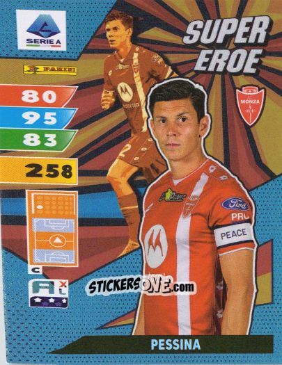 Sticker Matteo Pessina - Calciatori 2024-2025. Adrenalyn XL
 n. SE6 - Panini