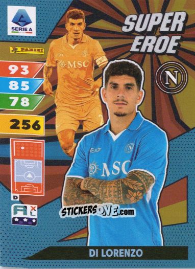 Sticker Giovanni Di Lorenzo - Calciatori 2024-2025. Adrenalyn XL
 n. SE7 - Panini