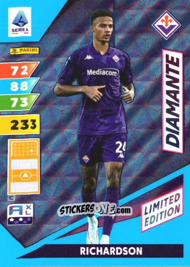 Figurina Amir Richardson - Calciatori 2024-2025. Adrenalyn XL
 n. LED-AR - Panini