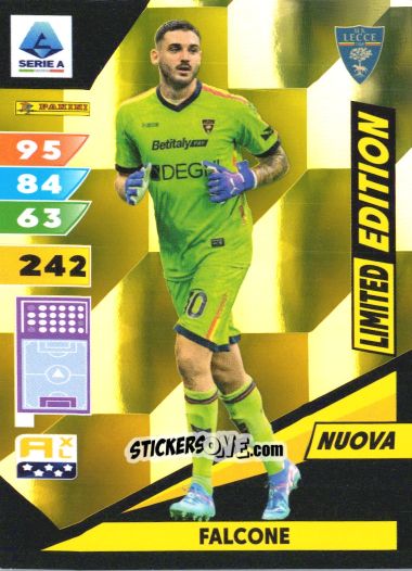 Cromo Wladimiro Falcone - Calciatori 2024-2025. Adrenalyn XL
 n. LE-WF - Panini