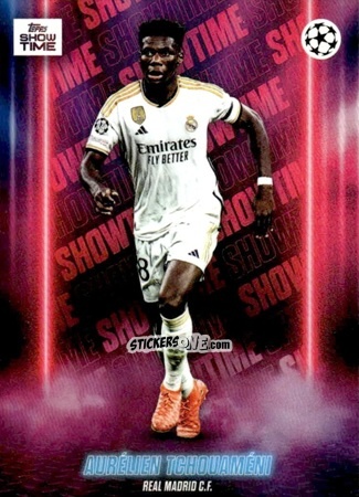 Cromo Aurélien Tchouaméni - UEFA Club Competitions Showtime 2023/24
 n. 3SH - Topps