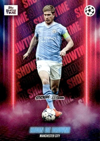 Cromo Kevin De Bruyne - UEFA Club Competitions Showtime 2023/24
 n. 18SH - Topps