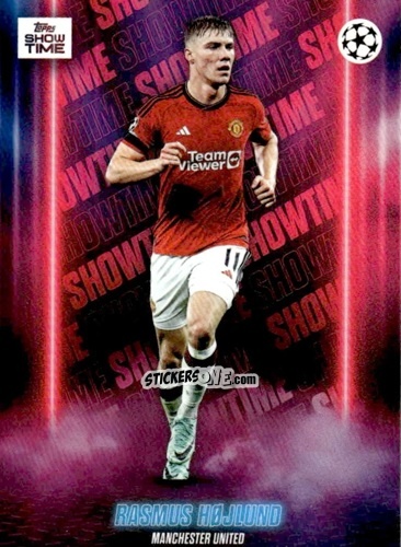 Figurina Rasmus Højlund - UEFA Club Competitions Showtime 2023/24
 n. 26 - Topps