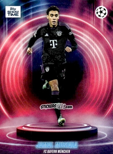 Cromo Jamal Musiala - UEFA Club Competitions Showtime 2023/24
 n. 11FL - Topps