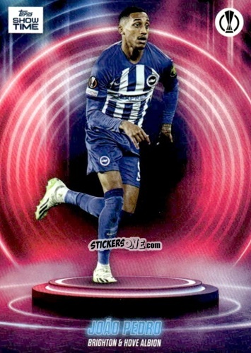 Cromo João Pedro - UEFA Club Competitions Showtime 2023/24
 n. 13FL - Topps