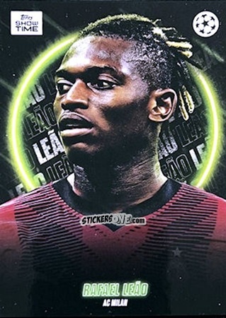 Cromo Rafael Leão - UEFA Club Competitions Showtime 2023/24
 n. 12PO - Topps