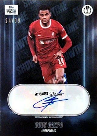 Cromo Cody Gakpo - UEFA Club Competitions Showtime 2023/24
 n. 1AU - Topps