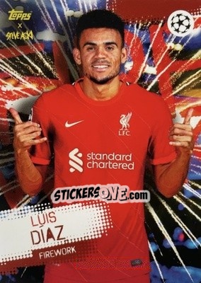 Cromo Luis Diaz - UEFA Champions League 2021-2022 Football Festival by Steve Aoki
 n. 11 - Topps