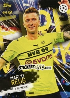 Sticker Marco Reus - UEFA Champions League 2021-2022 Football Festival by Steve Aoki
 n. 12 - Topps