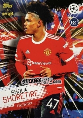 Figurina Shola Shoretire - UEFA Champions League 2021-2022 Football Festival by Steve Aoki
 n. 15 - Topps