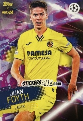 Figurina Juan Foyth - UEFA Champions League 2021-2022 Football Festival by Steve Aoki
 n. 42 - Topps