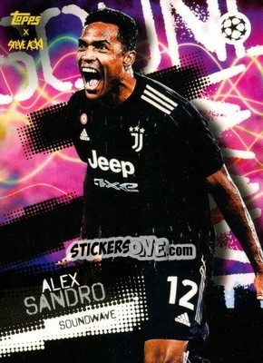 Cromo Alex Sandro - UEFA Champions League 2021-2022 Football Festival by Steve Aoki
 n. 68 - Topps
