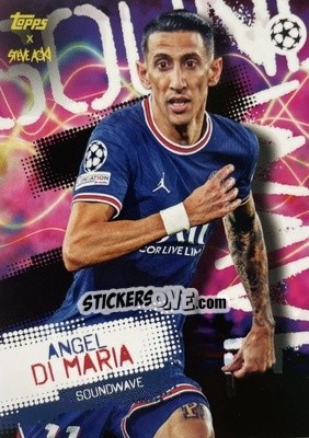 Figurina Angel Di Maria - UEFA Champions League 2021-2022 Football Festival by Steve Aoki
 n. 69 - Topps