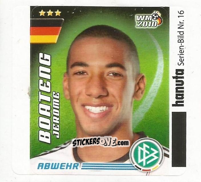 Sticker Jerome Boateng - Goal! WM 2010 n. 16 - Ferrero