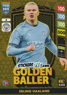 Cromo Erling Haaland - FIFA 365: 2024-2025. Adrenalyn XL
 n. 4 - Panini