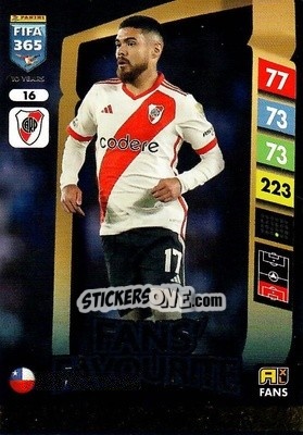 Sticker Paulo Díaz - FIFA 365: 2024-2025. Adrenalyn XL
 n. 16 - Panini