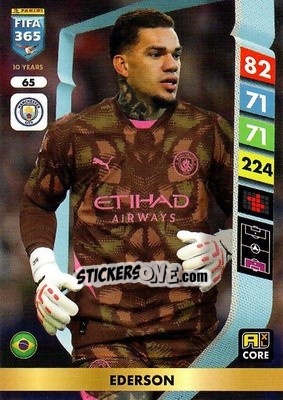 Figurina Ederson - FIFA 365: 2024-2025. Adrenalyn XL
 n. 65 - Panini