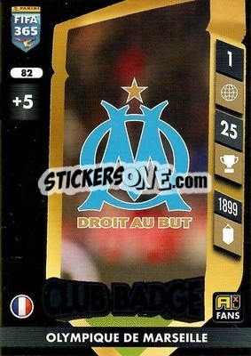 Figurina Club Badge - FIFA 365: 2024-2025. Adrenalyn XL
 n. 82 - Panini