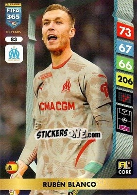 Cromo Rubén Blanco - FIFA 365: 2024-2025. Adrenalyn XL
 n. 83 - Panini