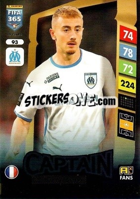 Cromo Valentin Rongier - FIFA 365: 2024-2025. Adrenalyn XL
 n. 93 - Panini