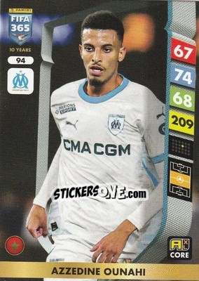 Cromo Azzedine Ounahi - FIFA 365: 2024-2025. Adrenalyn XL
 n. 94 - Panini