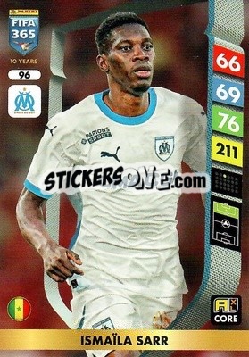 Sticker Ismaila Sarr - FIFA 365: 2024-2025. Adrenalyn XL
 n. 96 - Panini