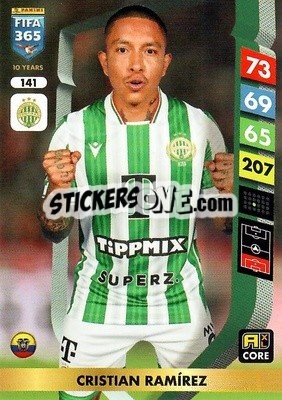 Cromo Cristian Ramírez - FIFA 365: 2024-2025. Adrenalyn XL
 n. 141 - Panini