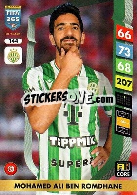 Cromo Mohamed Ali Ben Romdhane - FIFA 365: 2024-2025. Adrenalyn XL
 n. 144 - Panini