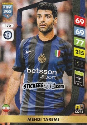 Cromo Mehdi Taremi - FIFA 365: 2024-2025. Adrenalyn XL
 n. 170 - Panini