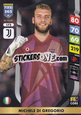 Cromo Michele Di Gregorio - FIFA 365: 2024-2025. Adrenalyn XL
 n. 173 - Panini