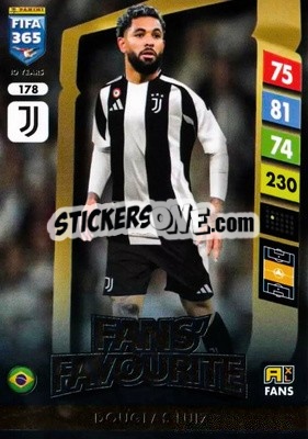 Cromo Douglas Luiz - FIFA 365: 2024-2025. Adrenalyn XL
 n. 178 - Panini